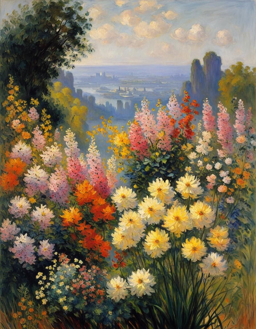 Claude Monet - Flowers So Exotic, Elegant and Beautiful