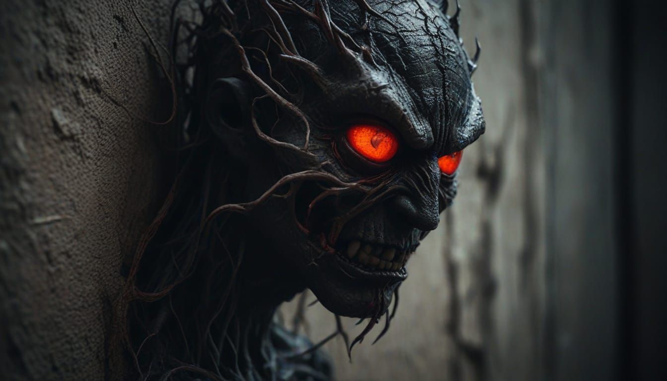 Monstrous Horrors Lurking in Dark Surrealism