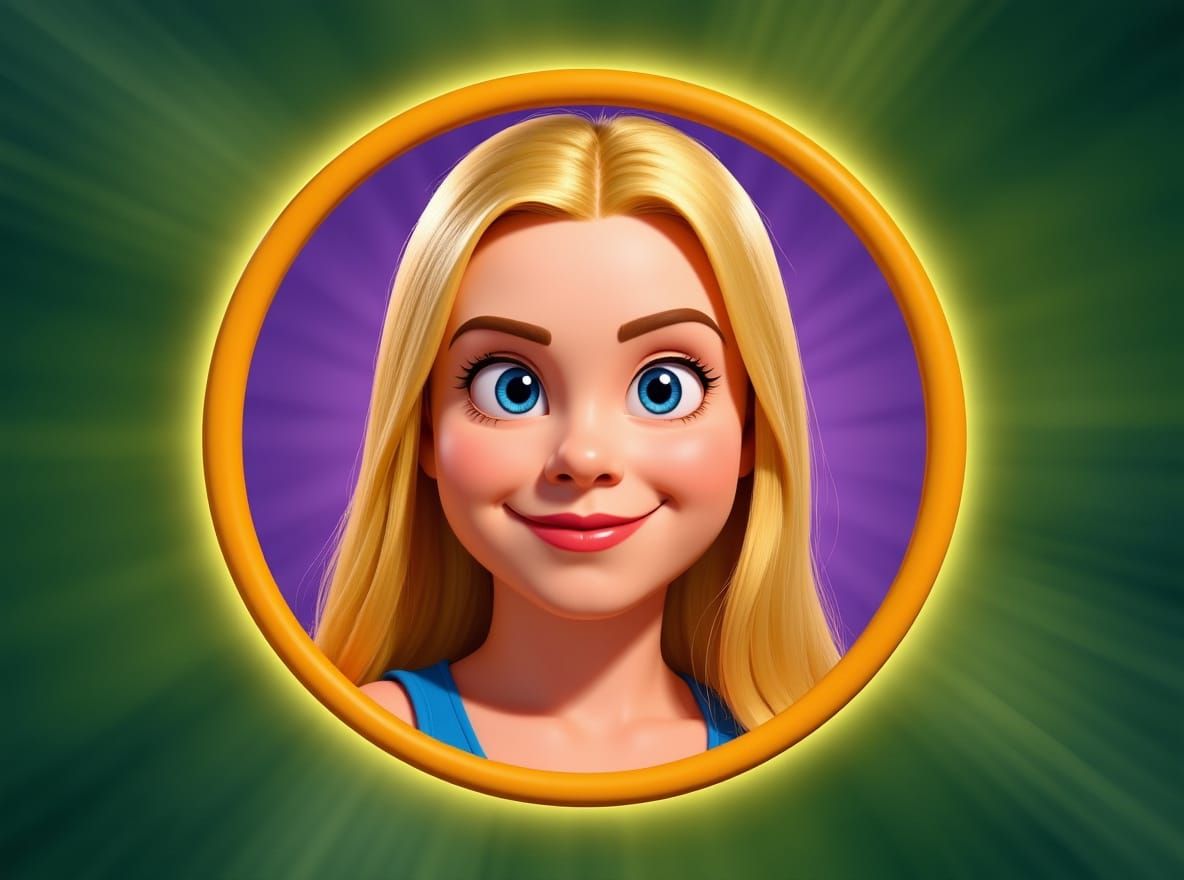 Character in Disney 2D Animation Style