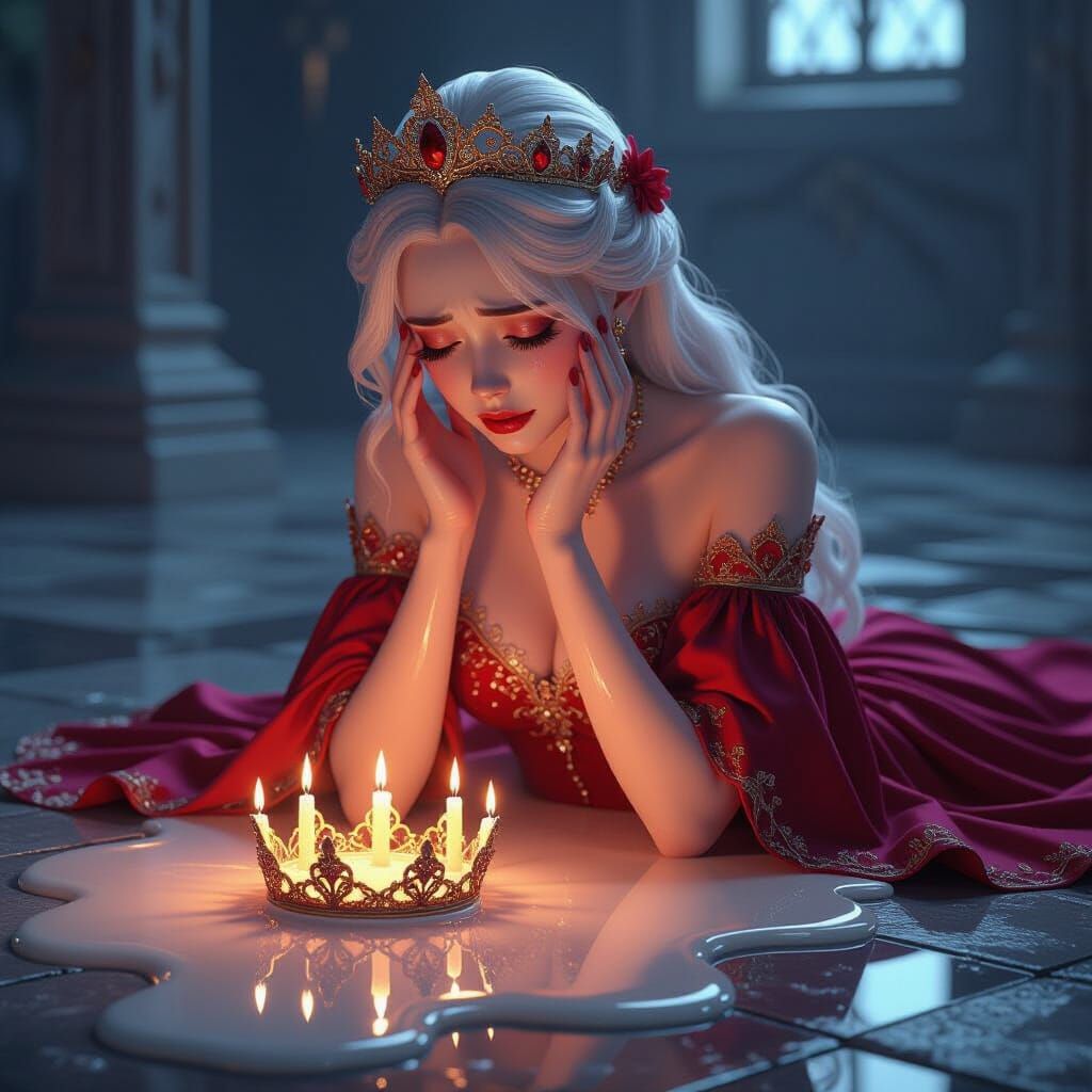 Queen's Sorrow: Crown of Candles Melts