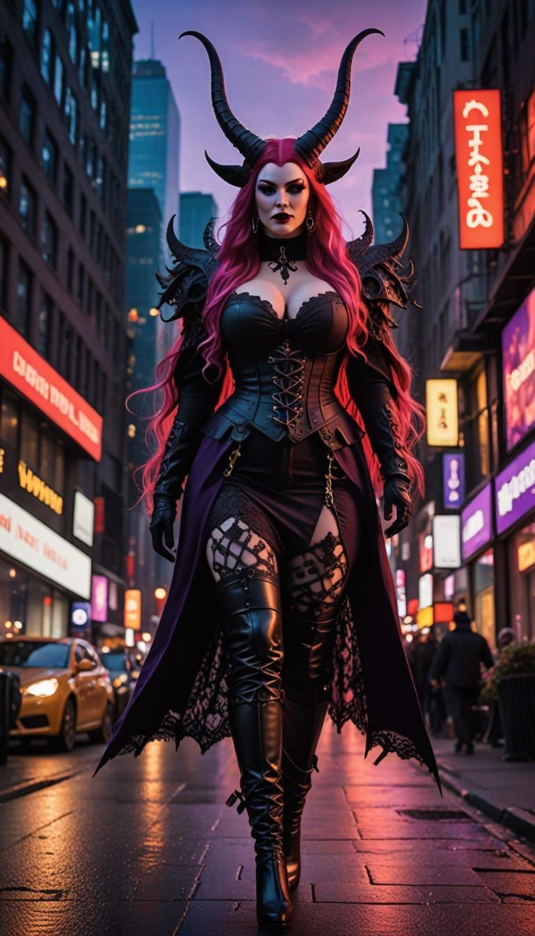 Baphomet Demoness in New York City