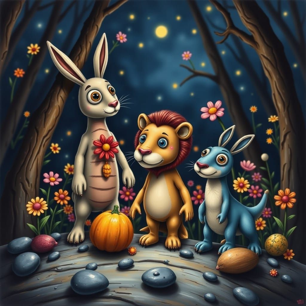 Animated Stuffed Animals' Secret Night World