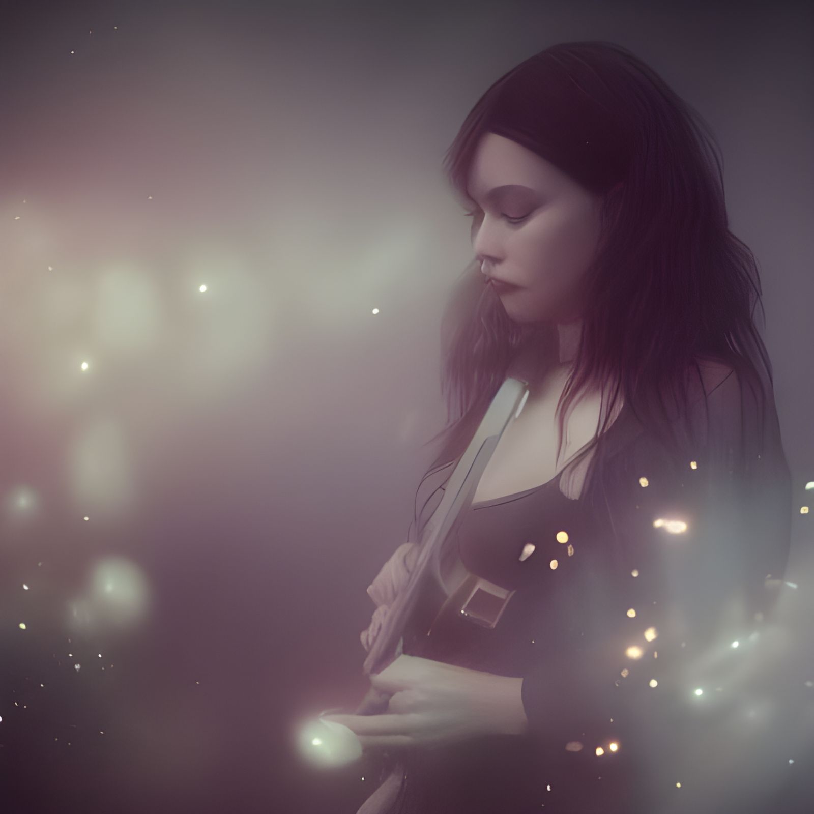 Dark Fantasy Portrait of Jazz Errors