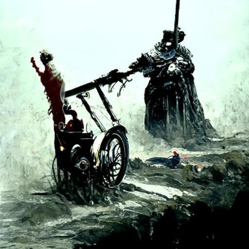 Horror Car Inspired by Gustave Doré