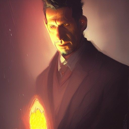 Sinister Portrait Inspired by Greg Rutkowski