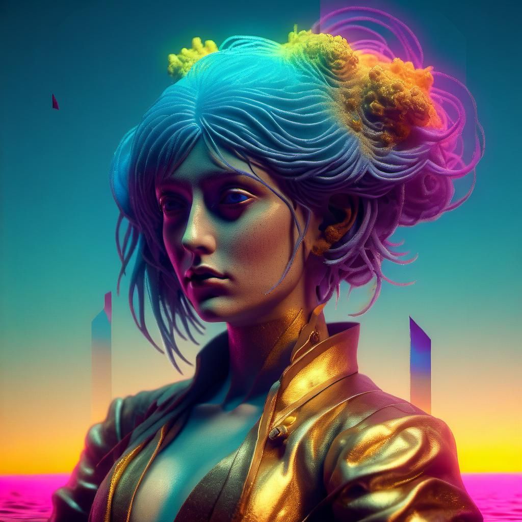 Steampunk Horror Scene with Volumetric Lighting