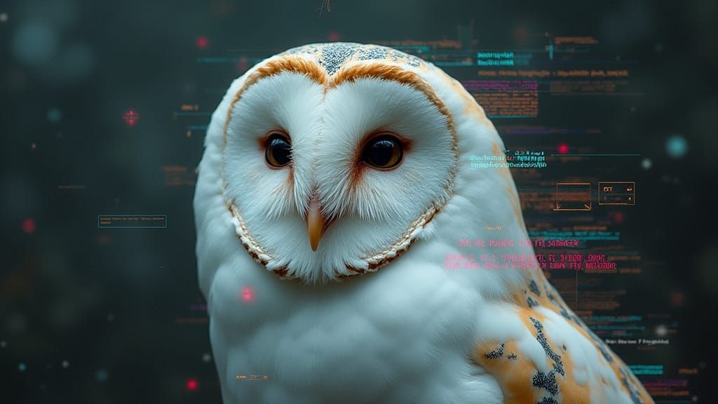 Glitch Fractal Fusion: Ryoji Ikeda Inspired Digital Overlay