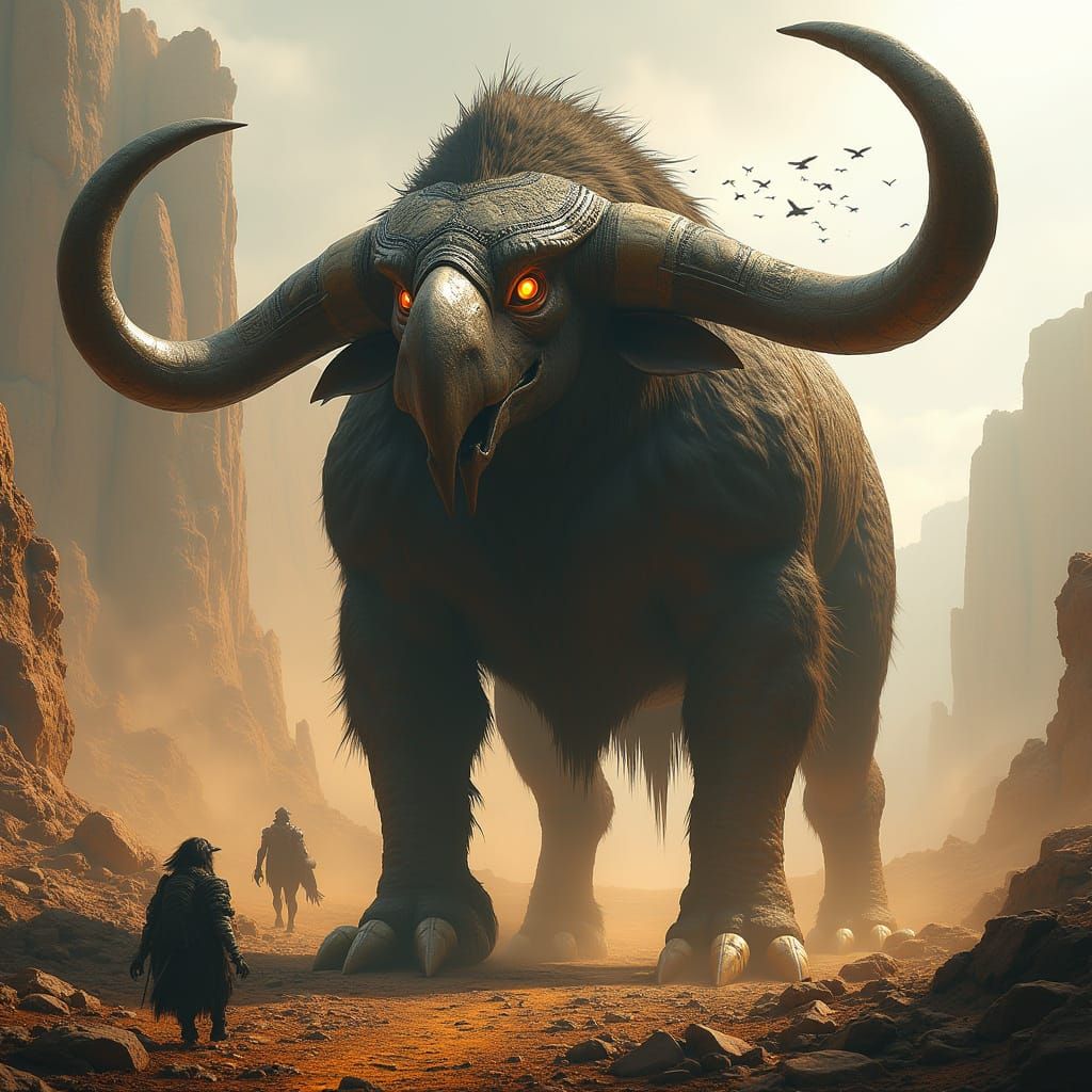 Urmagon, la bestia imperial de las llanuras rotas