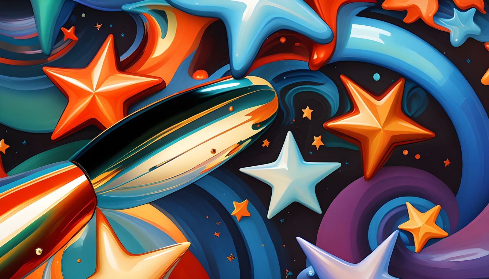 Infinite Velocity Cigar-Shaped Spaceship in a Cosmic Maelstr...