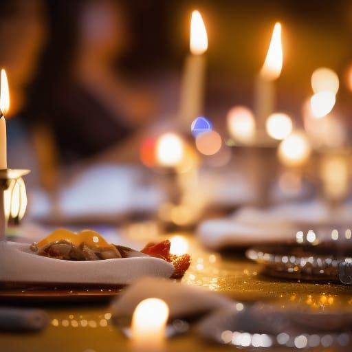 Romantic Candlelight Dinner: Professional Photography