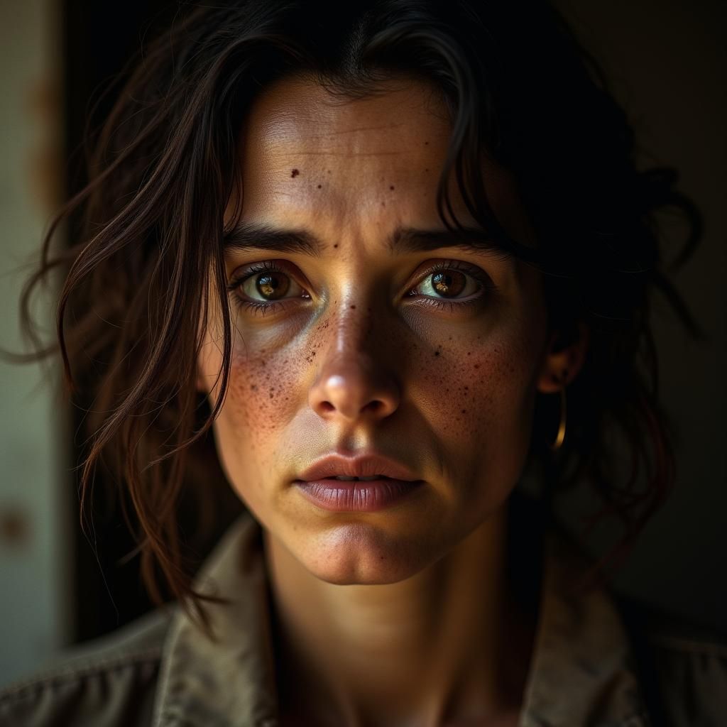 Unyielding Determination: A Cinematic Portrait