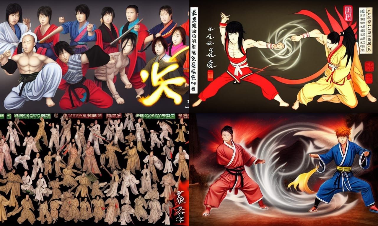 Epic Anime Battle: Light vs Darkness in 8k