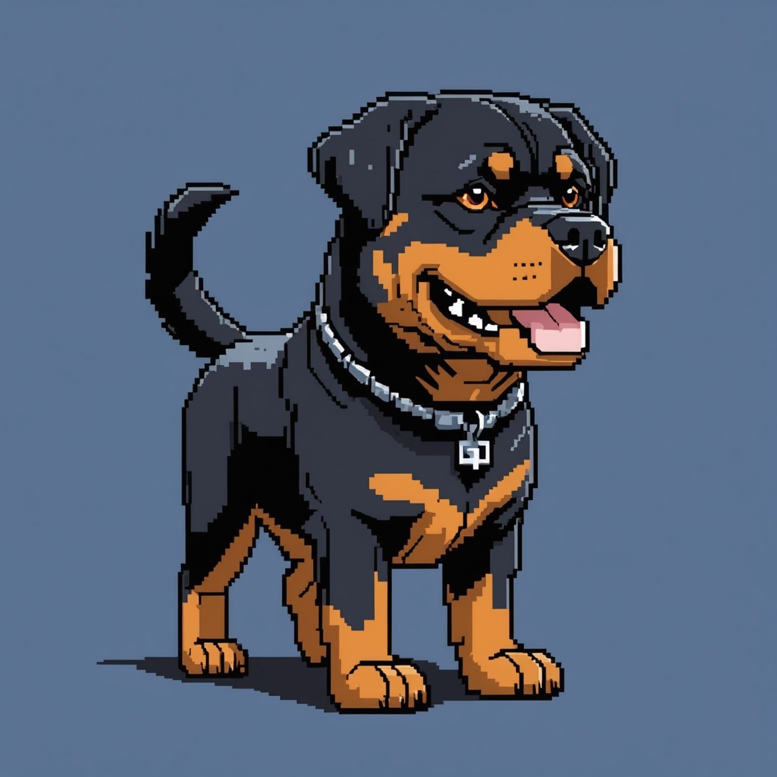8 bit Rottweiler