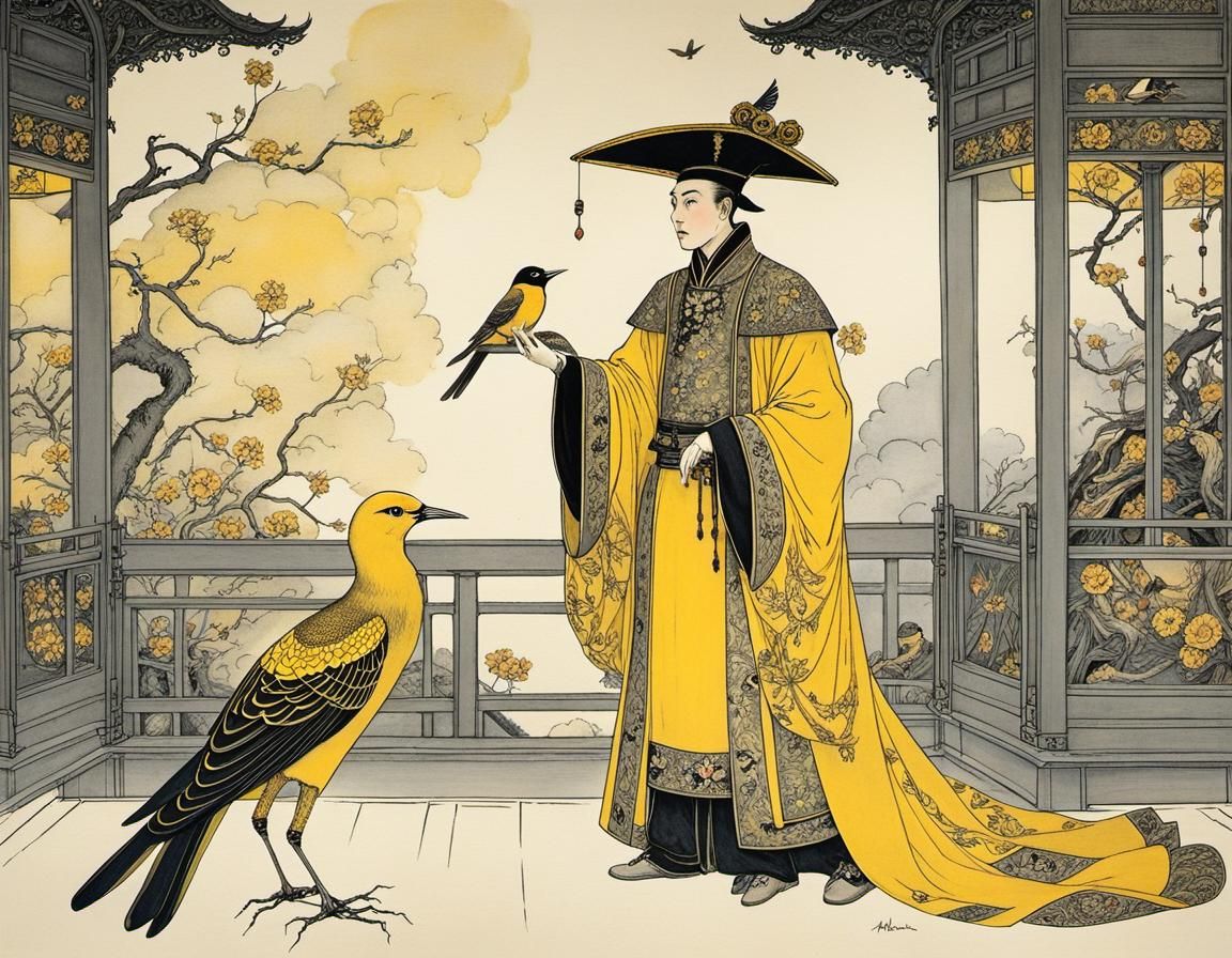 The Nightingale story by Hans christian Andersen