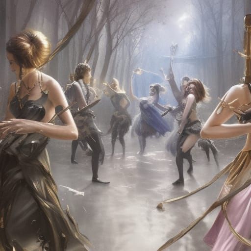 Dark Fantasy Music Masterpiece in 8K Resolution