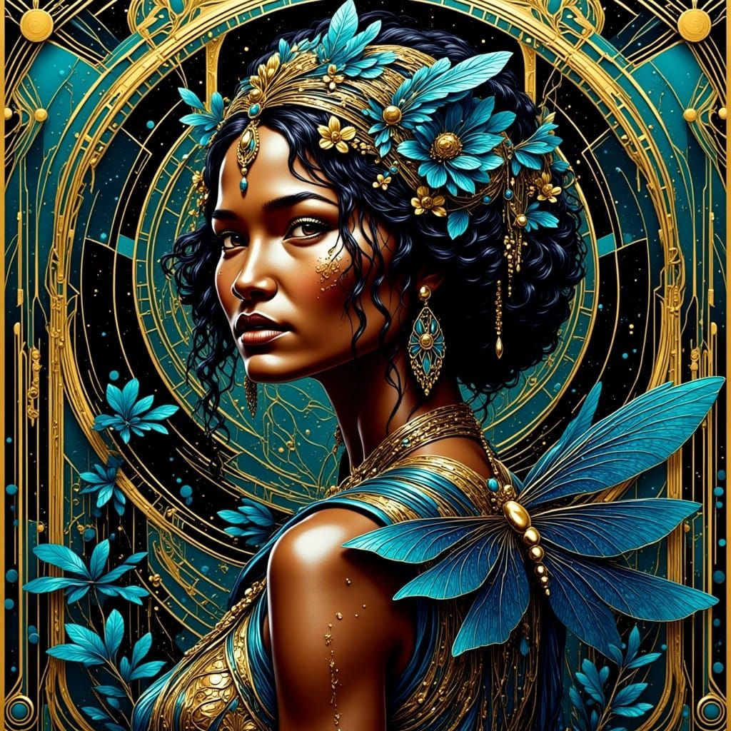 <lora:Native Art Deco:1.0> <lora:Metal Fusion:1.0> Art Deco ...