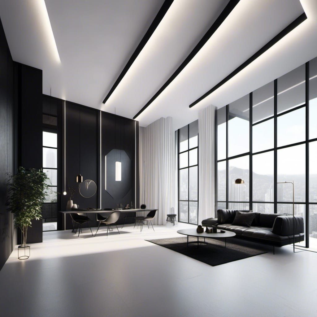 Sith Architecture with White Lighting