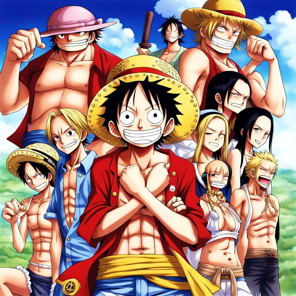 Anime Key Visual in Japanese Manga Style