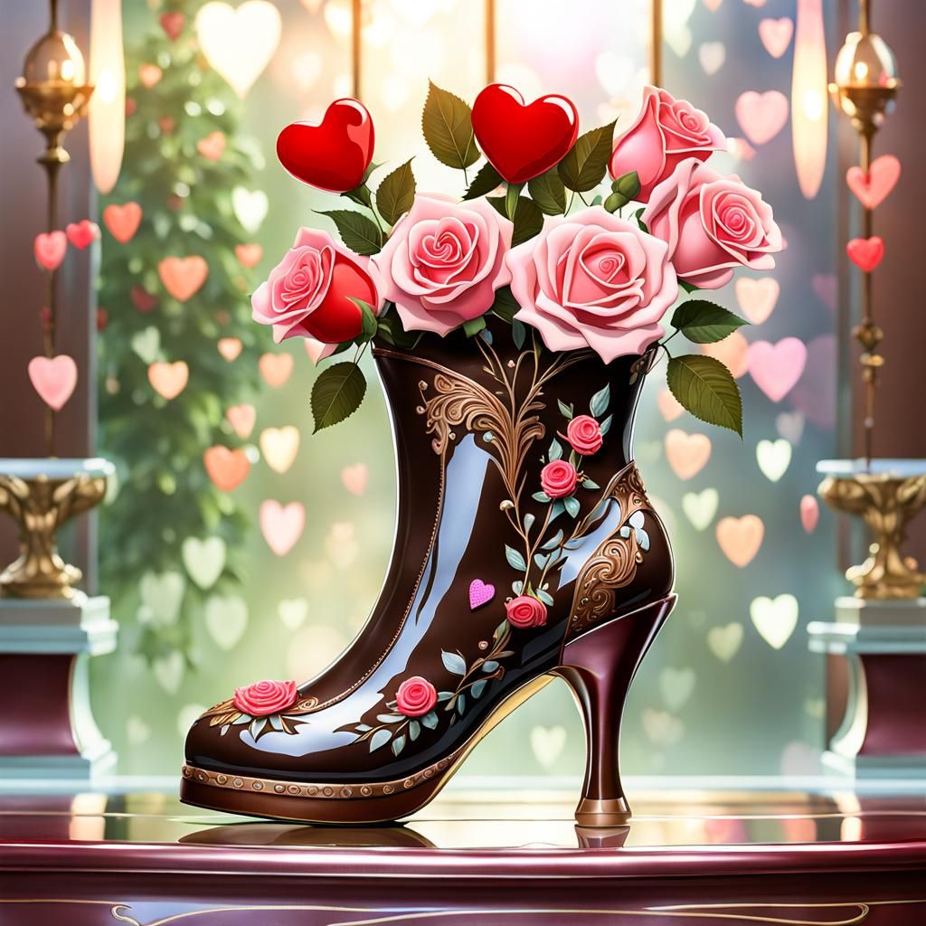 Cinderella's Roses Grow in Chocolate Boot