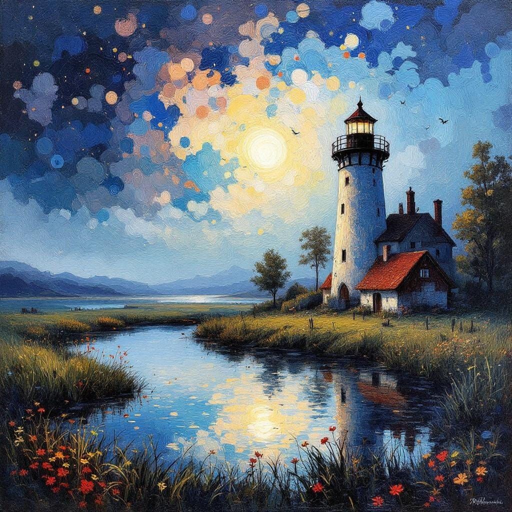 Lighthouse Sunset 03