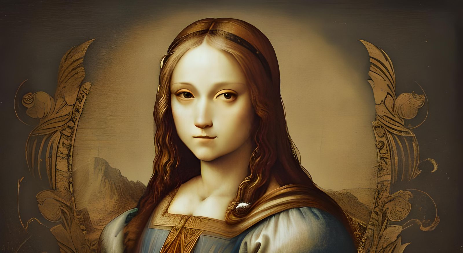 Renaissance Art: Leonardo da Vinci Style Portrait