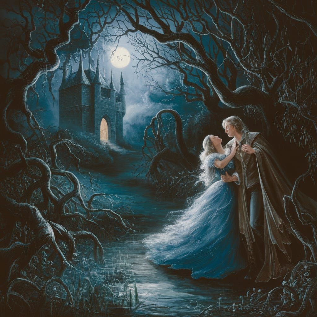 A Hauntingly Beautiful Moment from Jorinda and Joringel