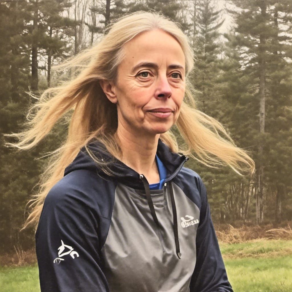 Siobhan Trains Children: Inked Portrait