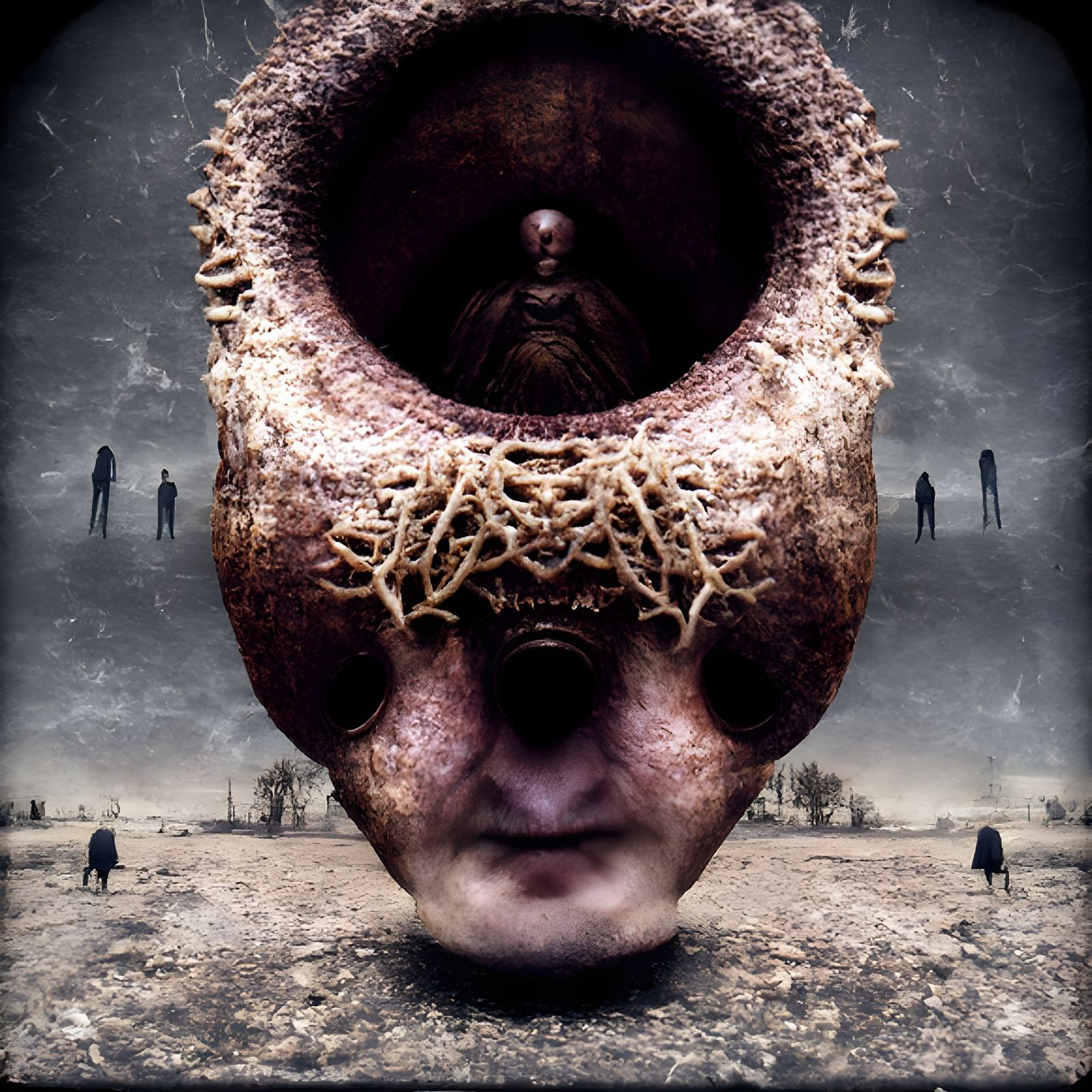 Terrifying Horror Nightmare by Zdzislaw Beksinski