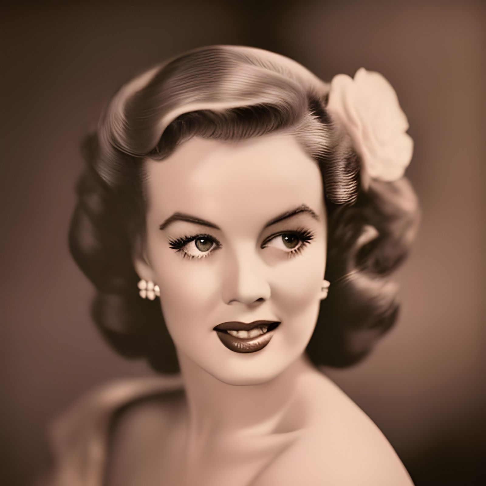 Vintage 1950's Model Photography