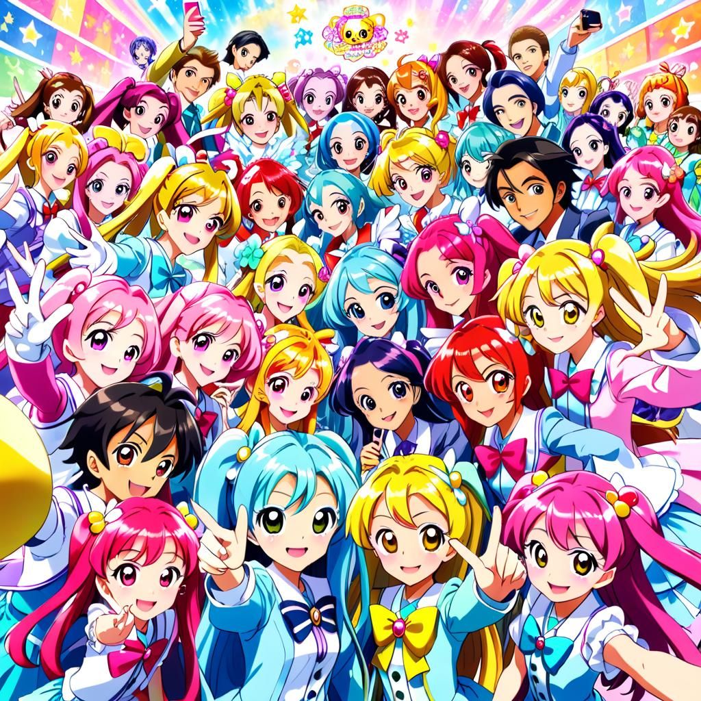 Wonderful Precure Characters