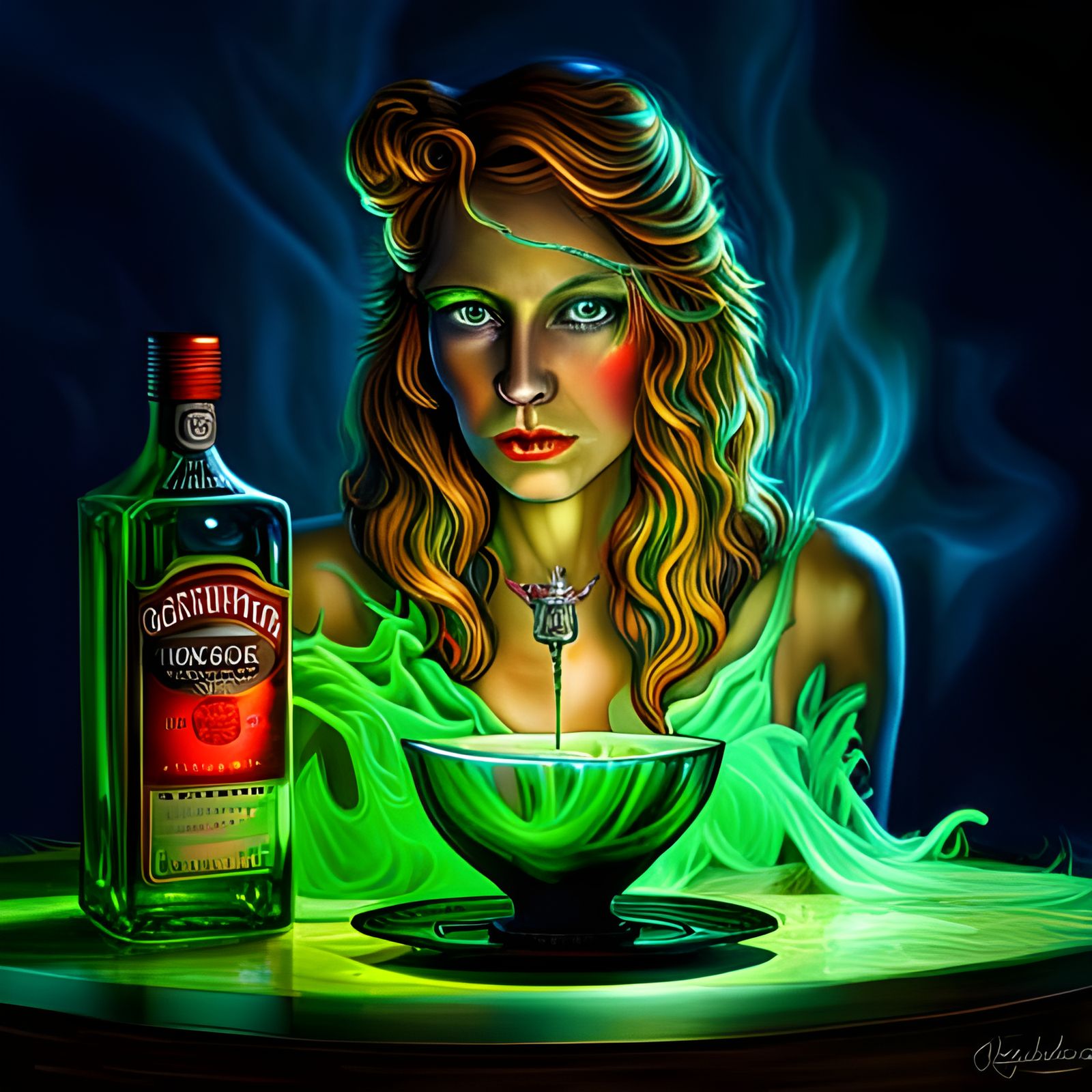 Absinthe Makes the Heart Grow Fonder - The Green Fairy