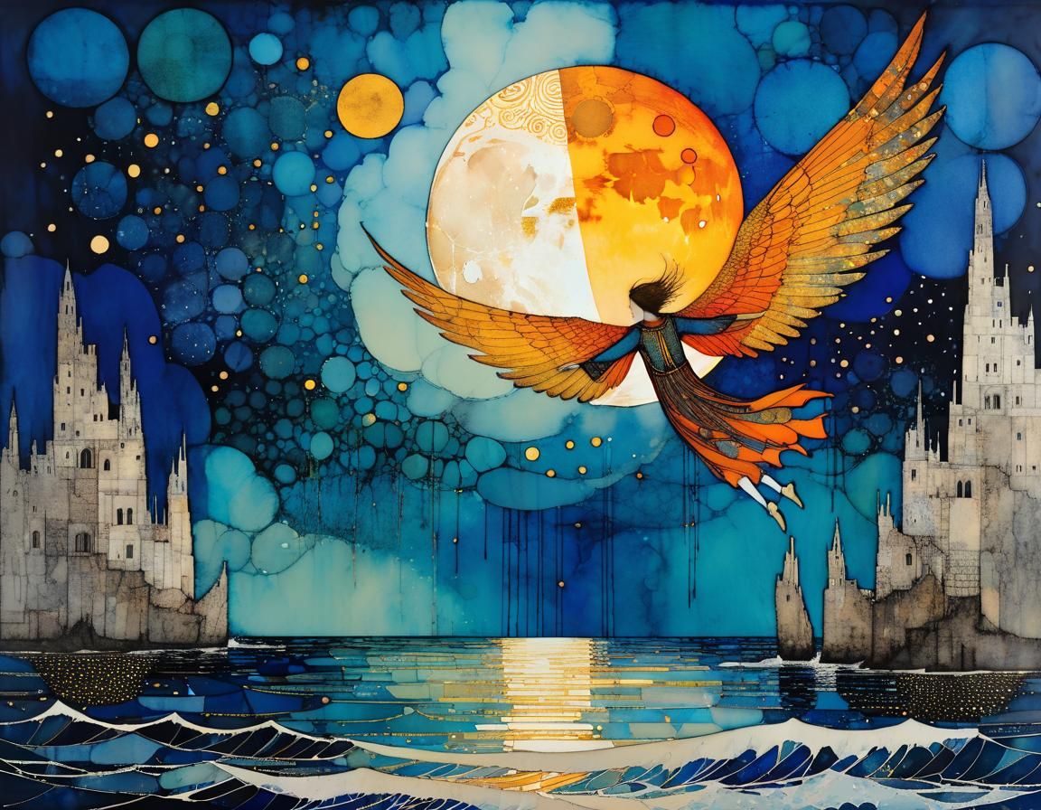 Icarus in a Fairytale World of Beauty and Peril