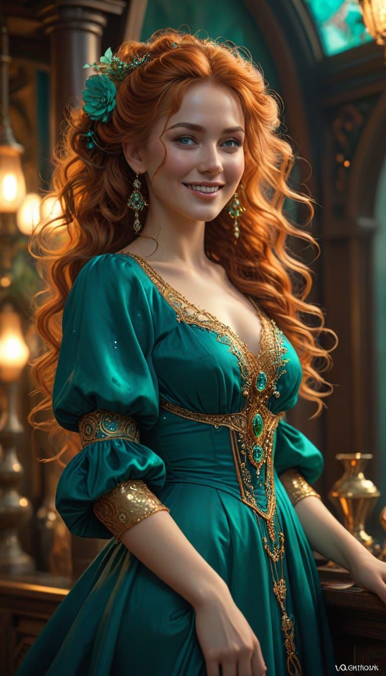 Breathtaking Countess from a Romantic Era Retrospective