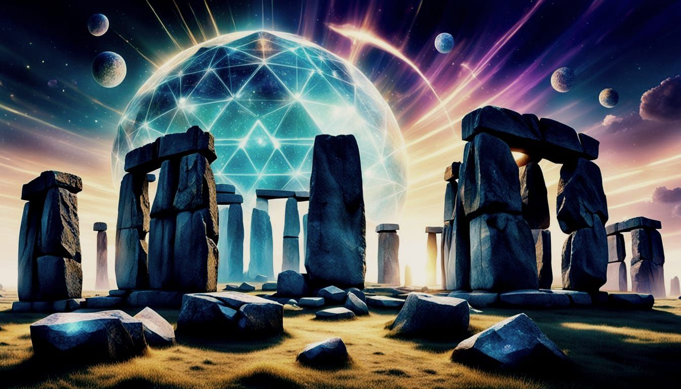 Stonehenge Icosahedron: Electromagnetic Field in Astral Land...