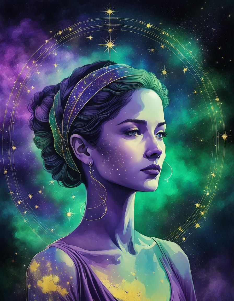 Woman as Cancer: Double Exposure in Rembrandt Lighting