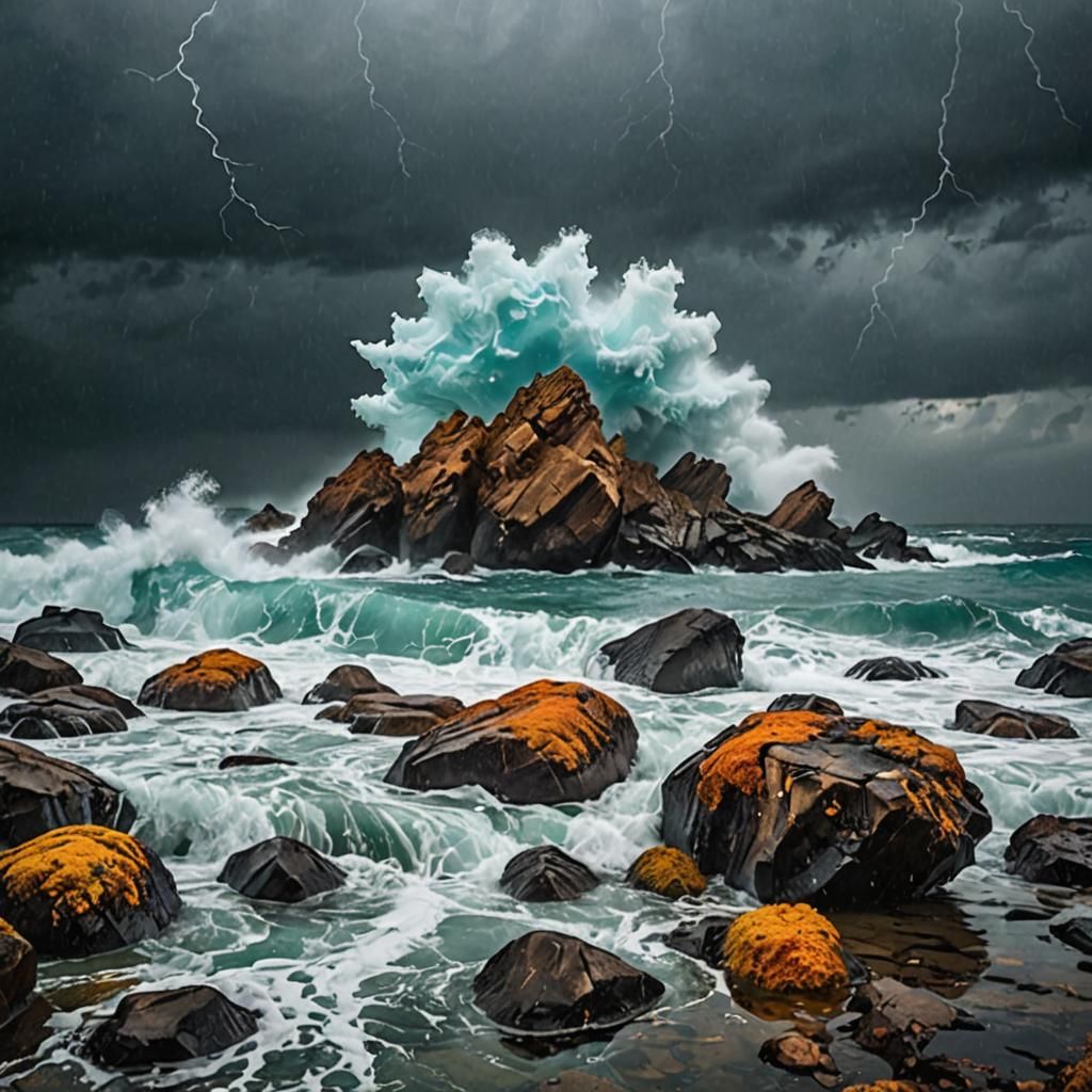 Quantum Autumn Storm on an Alien Sea