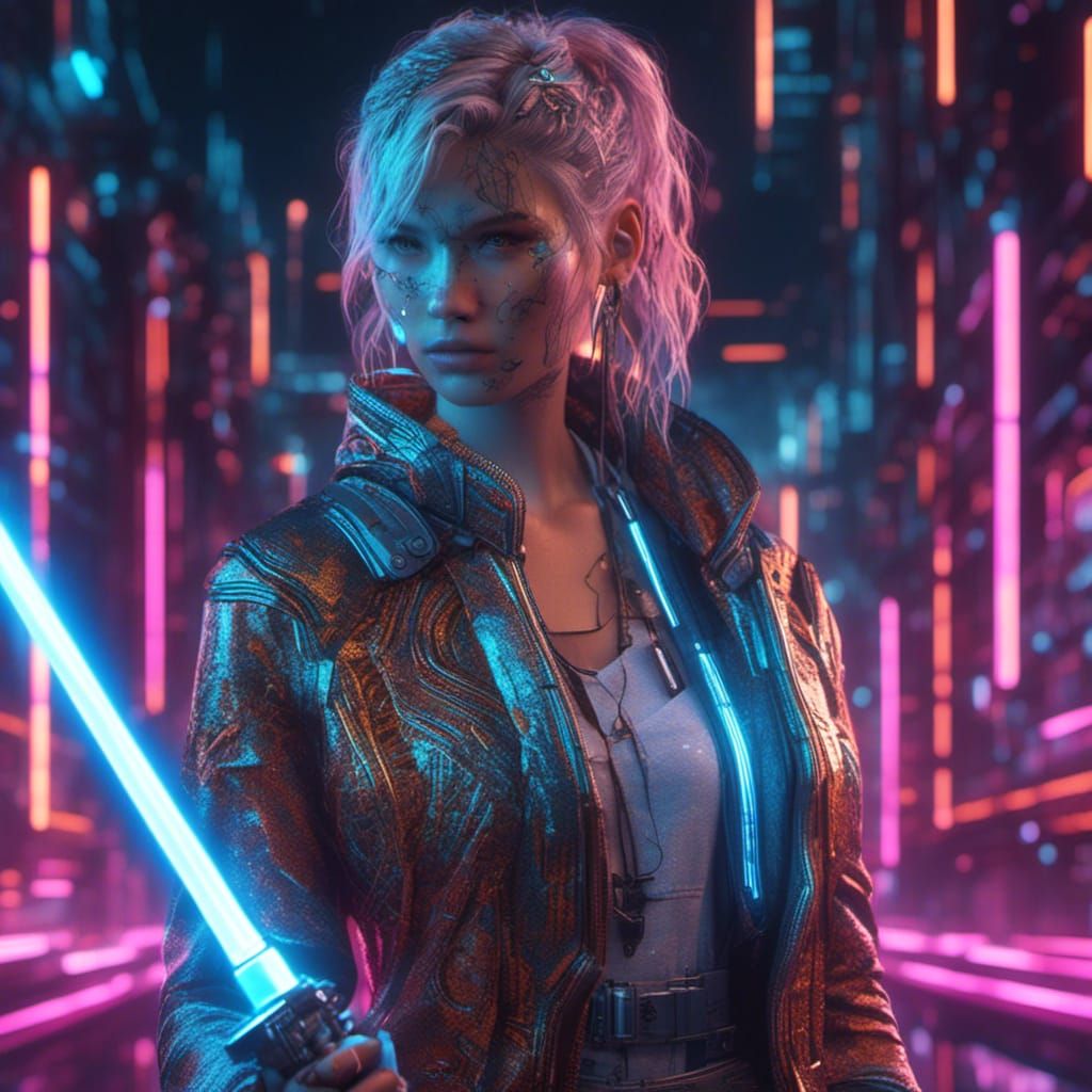 My first lightsaber.