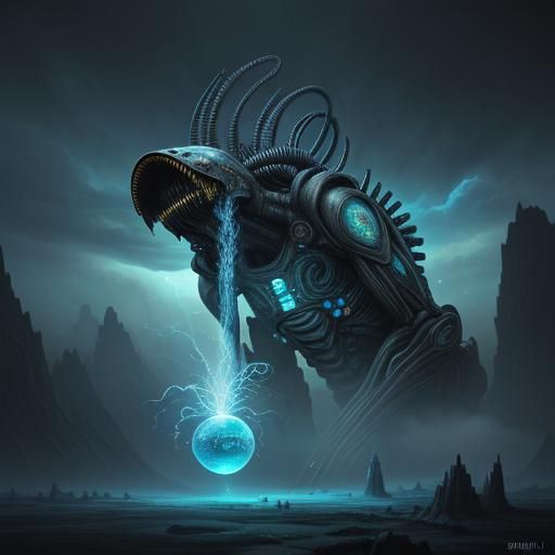 Frozen Thunder Strike in Sci-Fi Capsule