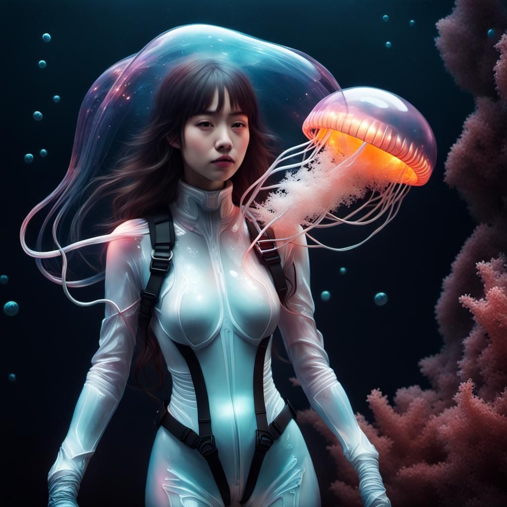 Jellyfish girl
