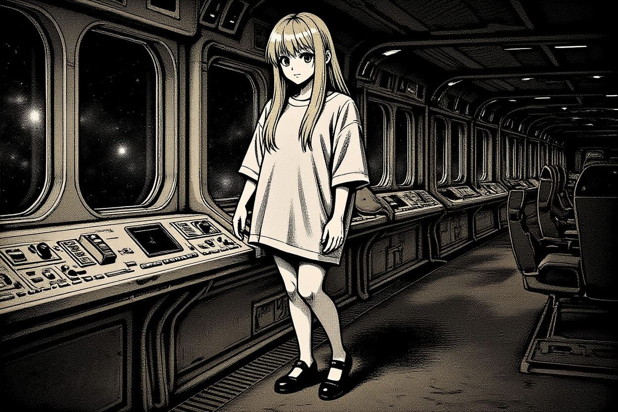 Grungy Anime Style Conversion