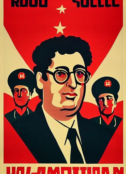 Harold Ramis as Comrade Chairman: Modernist Propaganda
