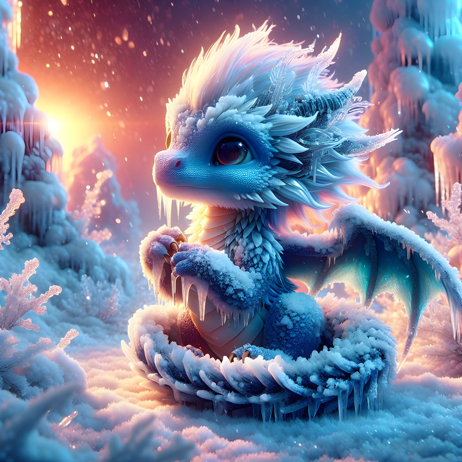 Little Ice Dragon