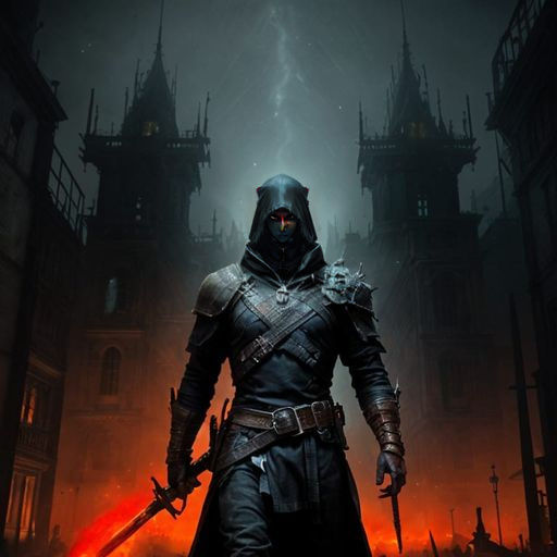 Dark Fantasy Graffiti Masterpiece of Betrayal