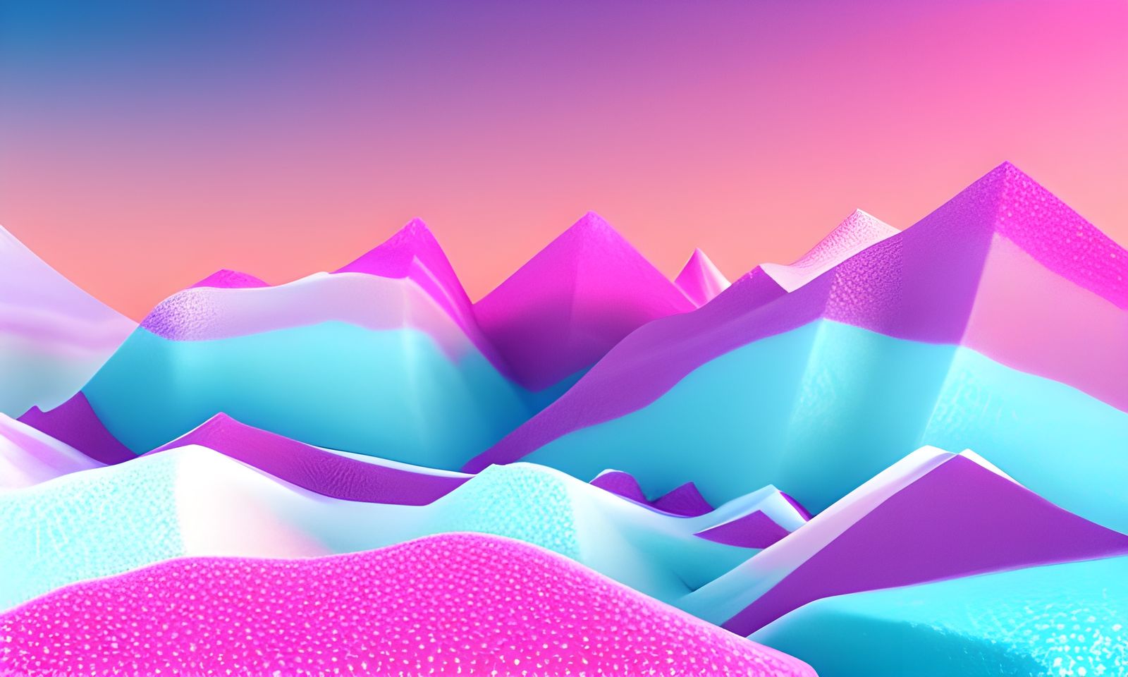 Pastel Rock Candy Mountains in Sugarland