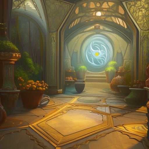 Mirrors in Fantasy Concept Art