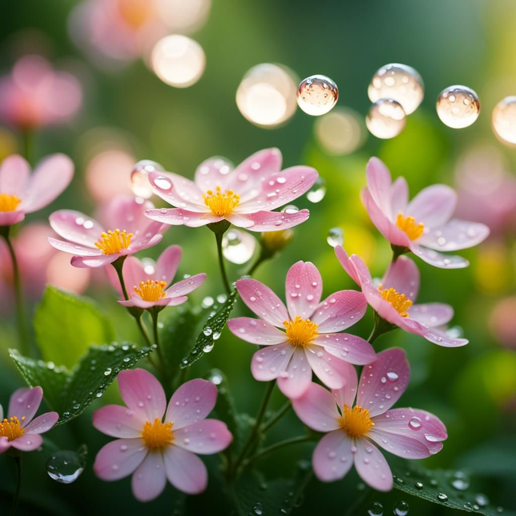 Lilies in Valley: Professional Photography with Bokeh