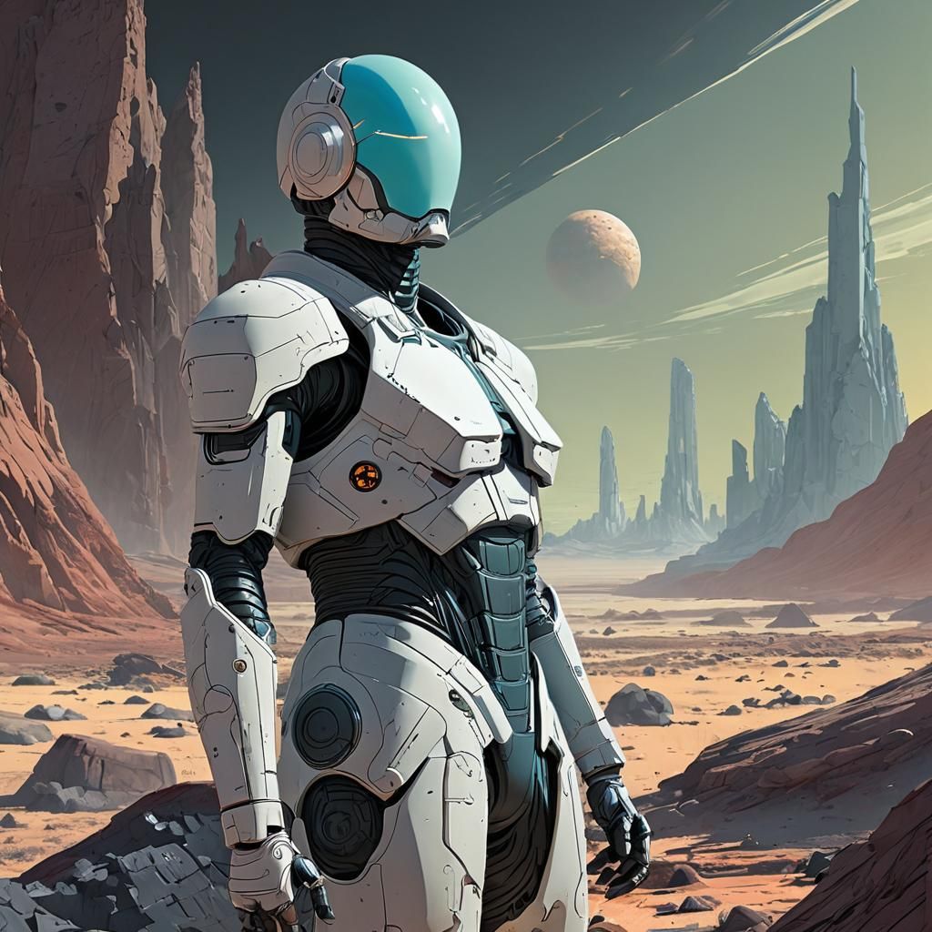 16k, in the iconic illustrative style of Mœbius, david angel...