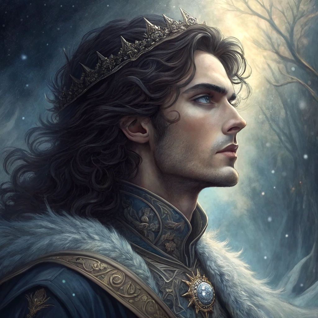 Dark Prince Charming in Gothic Fantasy Style