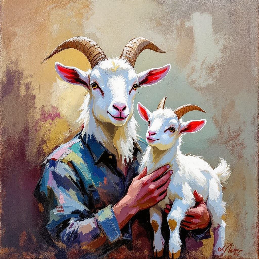 Maybe we can while their goat playing in the glaze areas whe...