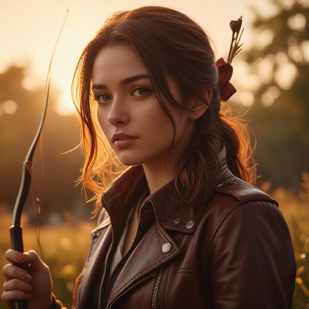 Golden Light on a Fantasy Archer